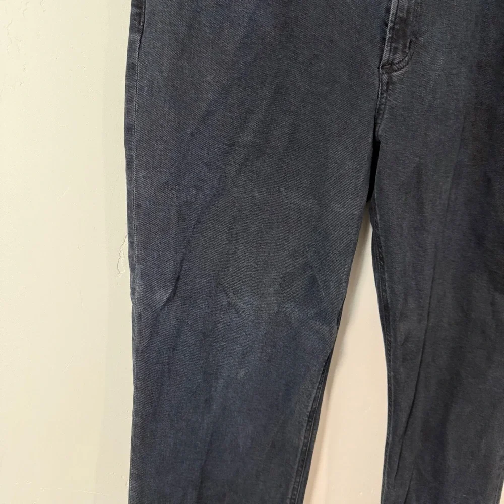 AGOLDE Womens Kye Jeans 31 Black Mid‎ Rise Straight Leg A9100B-1140